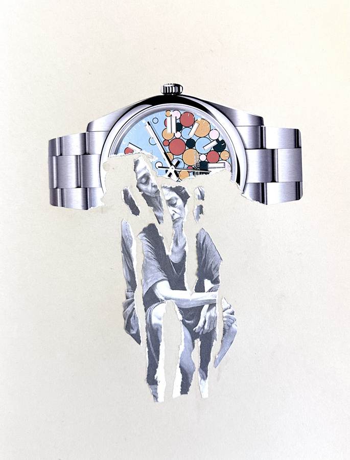 Mischief collage by Narges Valibeigi