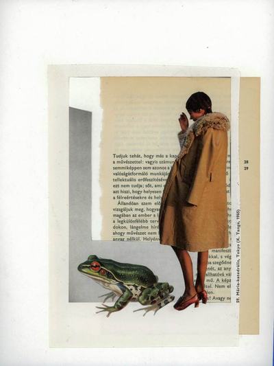 Womanhood collage by Narges Valibeigi