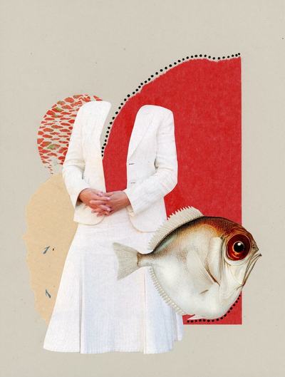 Mischief collage by Narges Valibeigi